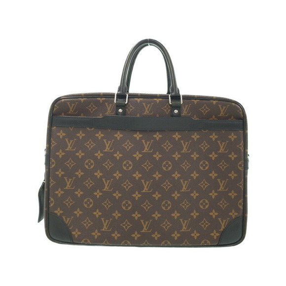 Louis Vuitton Monogram Business Voyage Bag Macassar Porte PDV Document GM - Picture 1 of 8